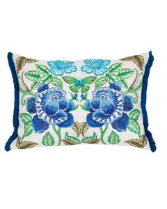 Isabella Embroidered Cobalt 