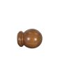 Knop Bola 19 mm teak - 7521