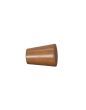 Cono knop 19 mm teak - 7523