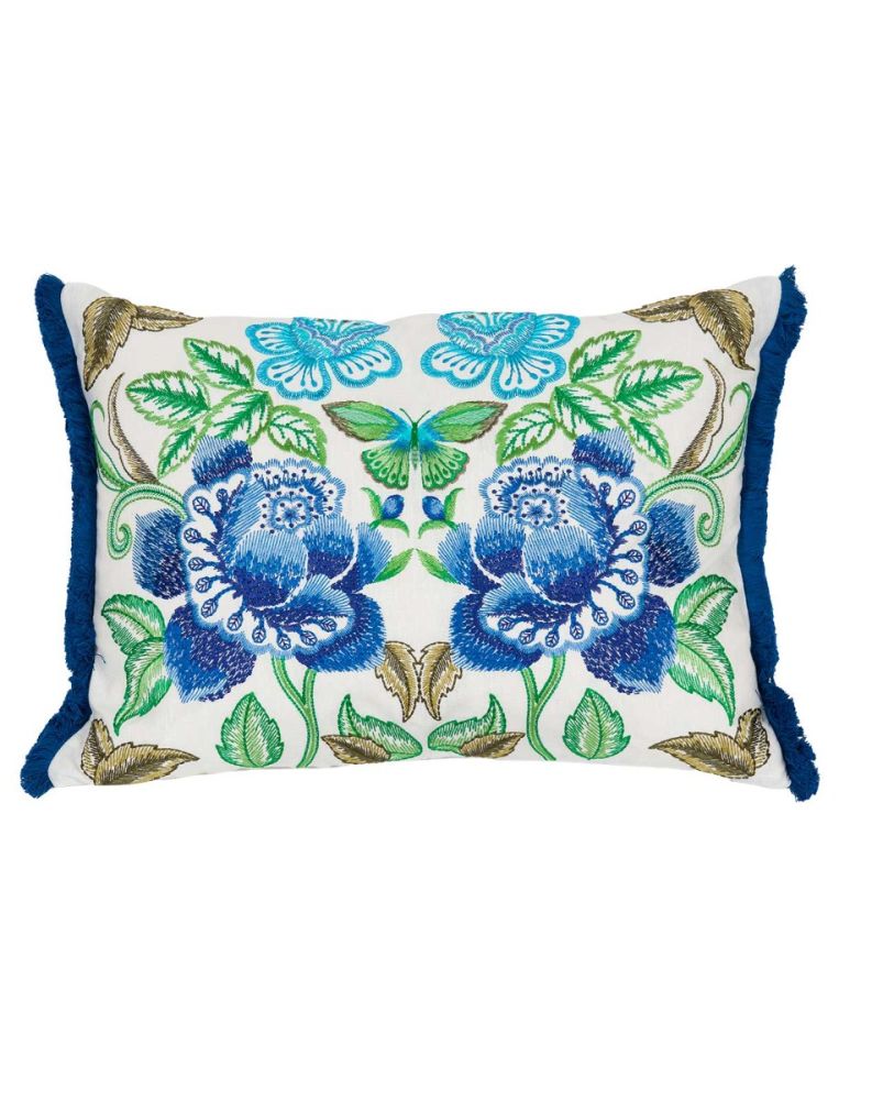 Isabella Embroidered Cobalt